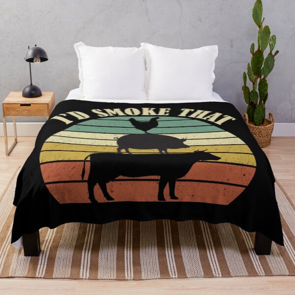 Item preview, I'd Smoke That , Vintage Retro Farm Animals designed and sold by VernonCruz.