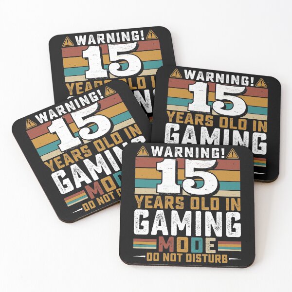 Item preview, 15 Years Old in Gaming Mode Do Not Disturb -  Video Gamer 15th Birthday designed and sold by CreativeVez.