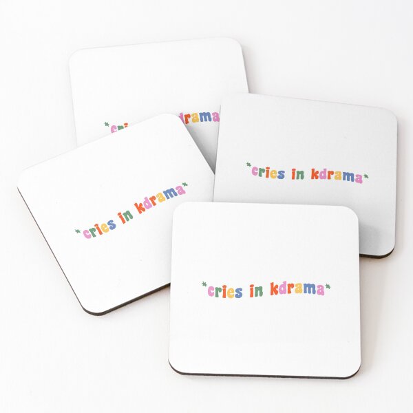 Item preview, cries in kdrama designed and sold by thetypo.