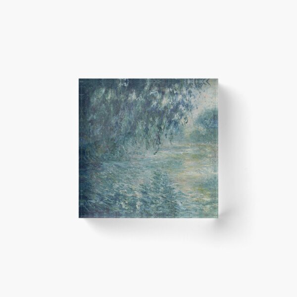 Aperçu de l'œuvre Claude Monet - Matin sur la Seine (1893) créée et vendue par HistoryRestored.