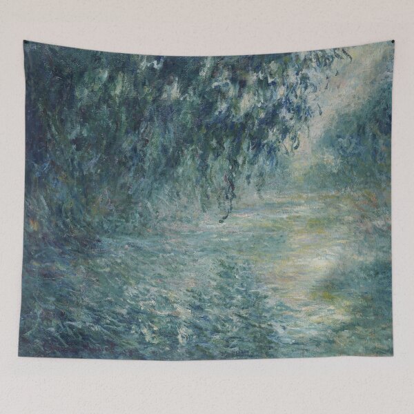Item preview, Claude Monet - Morning on the Seine (1893) designed and sold by HistoryRestored.
