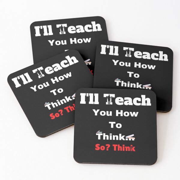 Item preview, Think Brain I'll Teach you how to think, so? Think designed and sold by The Full Cart.