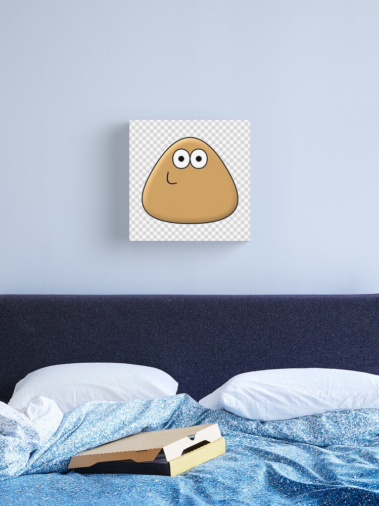 Pou Meme Canvas Prints for Sale