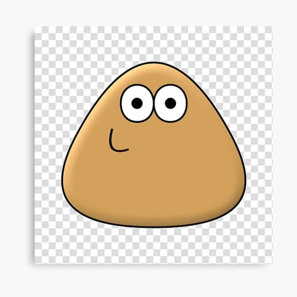 Pou Meme Canvas Prints for Sale