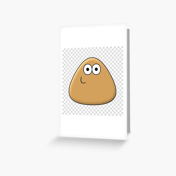 hungy pou uwu Greeting Card for Sale by Neesu