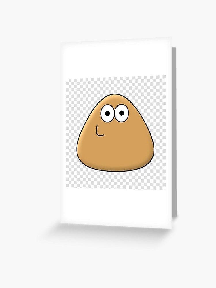 Pou Meme | Greeting Card