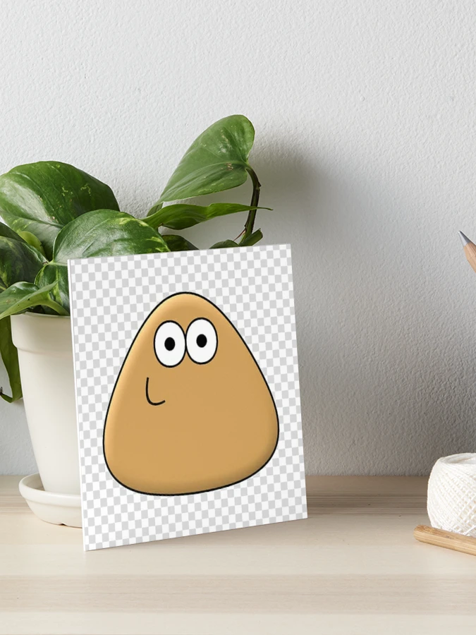 Pou Sticker for Sale by milahcxd5