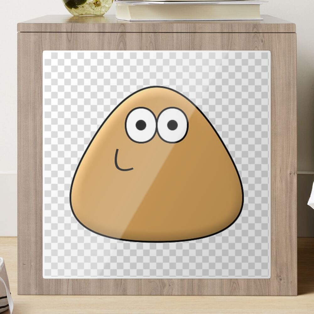 Pou Sticker for Sale by milahcxd5