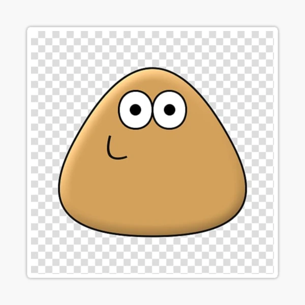 Pou Sticker for Sale by milahcxd5