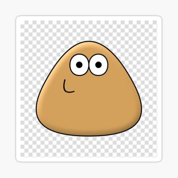 Emo Pou Stickers for Sale