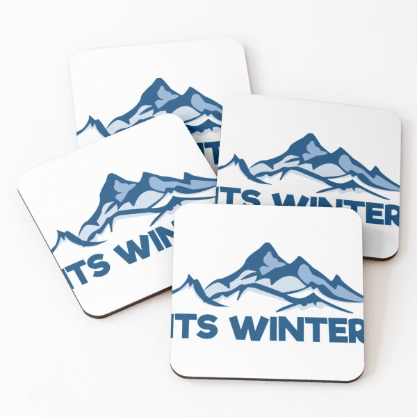 Item preview, coldwinter design with white mountain designed and sold by Liana Winslow.