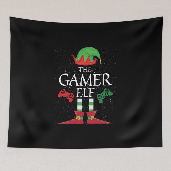 Artikelvorschau, Gamer Elf Family Matching Weihnachtsgruppe Lustiges Geschenk entworfen und verkauft von Teejamson.