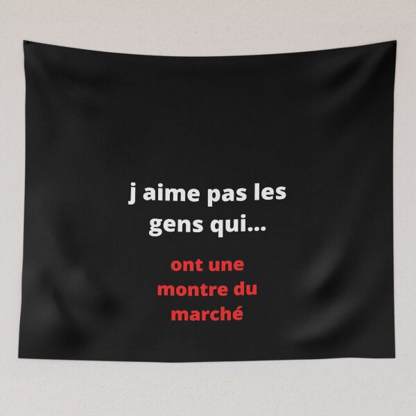Item preview, I don't like people who ... have a market watch designed and sold by julienfr47.