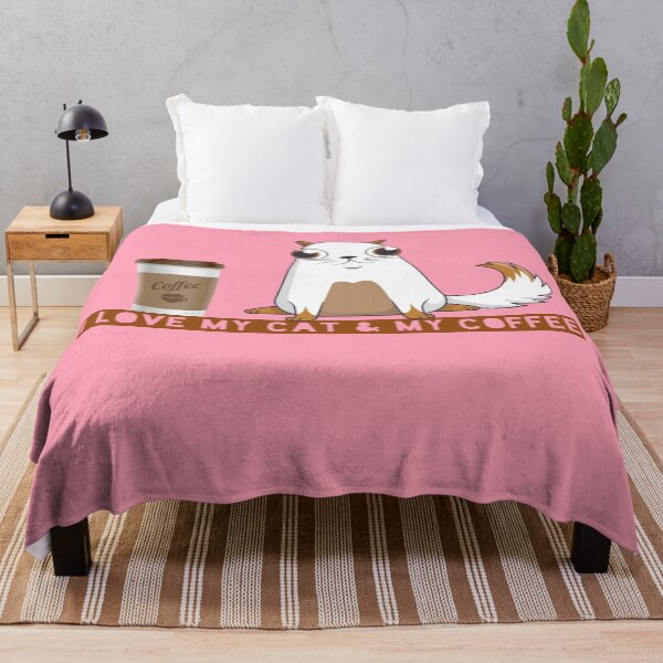 Item preview, I love cat and coffee designed and sold by aruvanita.