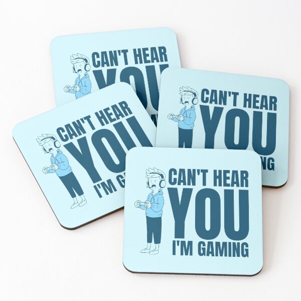 Item preview, Can't Hear You I'm Gaming designed and sold by YueHeng Creates ⭐⭐⭐⭐⭐.