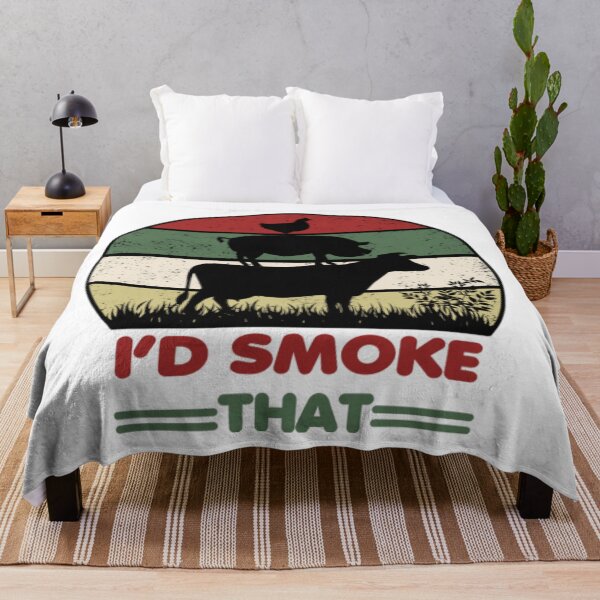 Item preview, I'd Smoke That Retro Vintage,Funny Farm Animal designed and sold by VernonCruz.