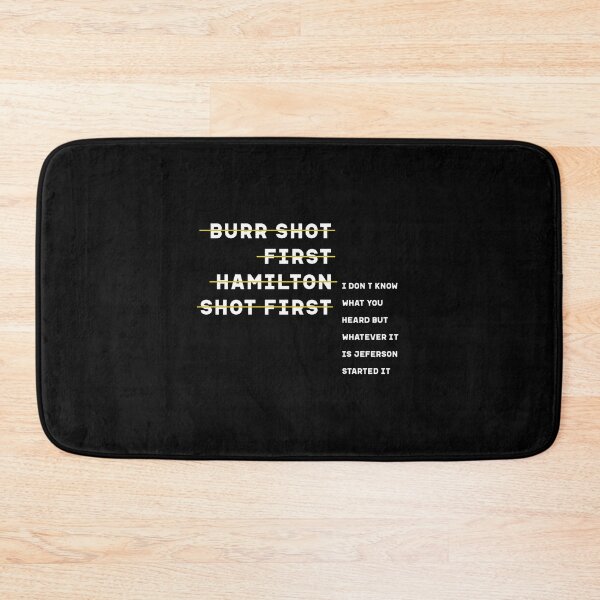 Item preview, Burr Shot First Alexander Hamilton Funny designed and sold by DiogoCalheiros.