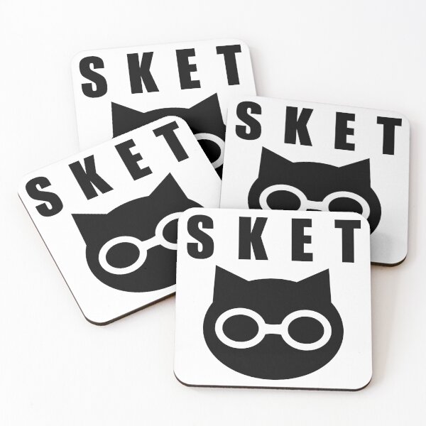 Item preview, SKET Dance - SKET Dan Symbol with Acronym (Black) designed and sold by FergusDrawsArt.