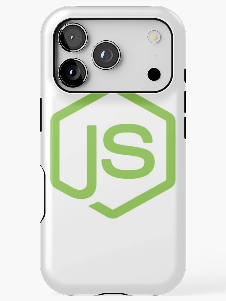 Thumbnail 1 of 4, iPhone Case, nodejs programming language logo designed and sold by developerfriday.