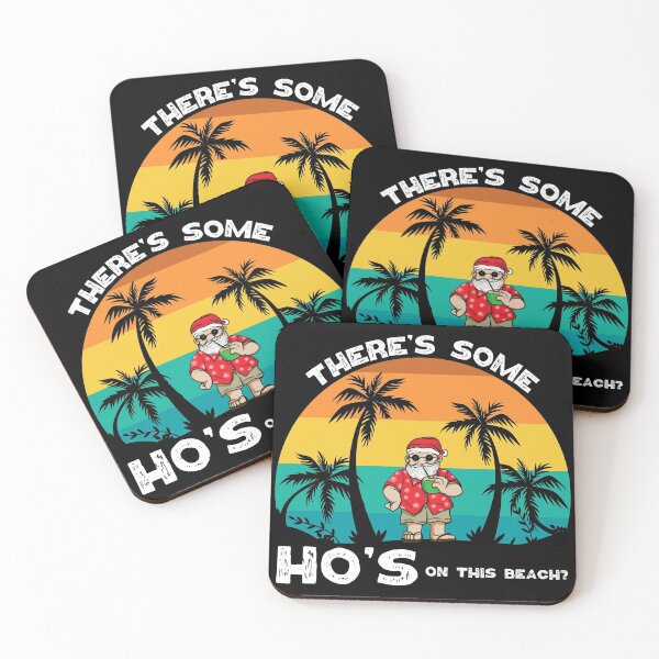 Item preview, There's Some Ho's on This Beach, Tropical Christmas designed and sold by Worranarin.