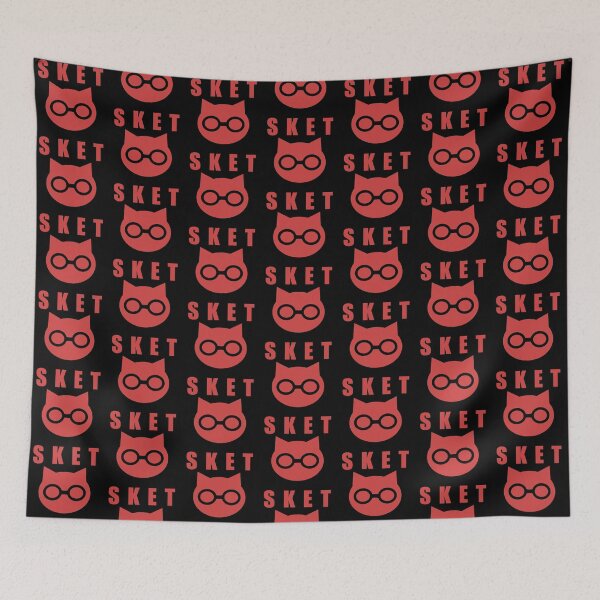 Item preview, SKET Dance - SKET Dan Symbol with Acronym (Red) designed and sold by FergusDrawsArt.