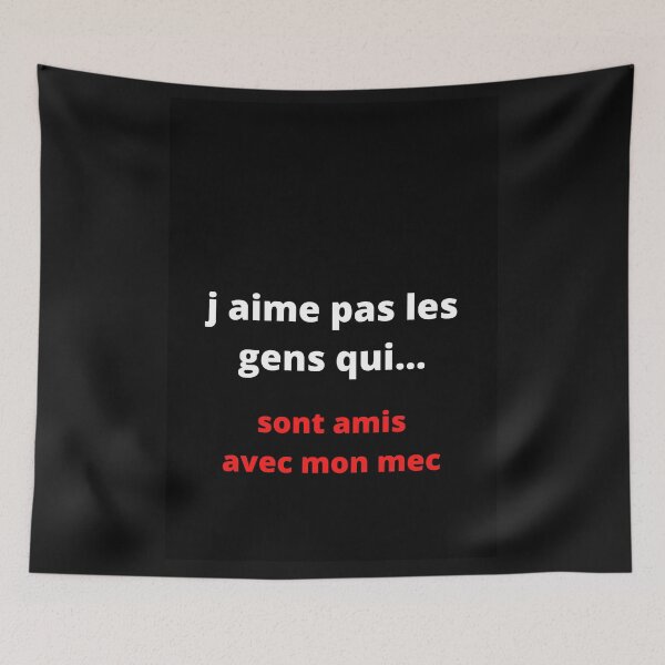 Item preview, I don't like people who ... are friends with my guy designed and sold by julienfr47.