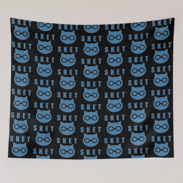 Item preview, SKET Dance - SKET Dan Symbol with Acronym (Blue) designed and sold by FergusDrawsArt.