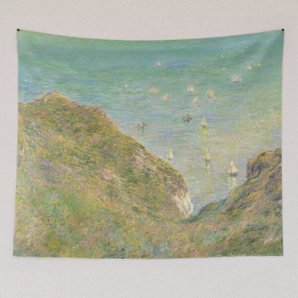 Item preview, Claude Monet - On the Cliff at Pourville, Clear Weather (1882) designed and sold by HistoryRestored.
