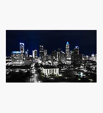 Uptown Charlotte Keep Pounding Photographic Print