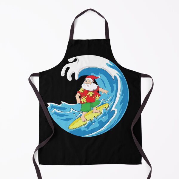 Item preview, Santa Goes Surfing designed and sold by EverythingKawai.