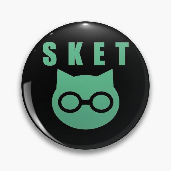 Item preview, SKET Dance - SKET Dan Symbol with Acronym (Green) designed and sold by FergusDrawsArt.