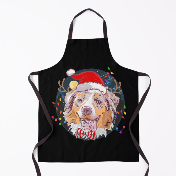 Item preview, Australian Shepherd Christmas designed and sold by Blaacklight.