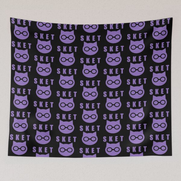Item preview, SKET Dance - SKET Dan Symbol with Acronym (Purple) designed and sold by FergusDrawsArt.