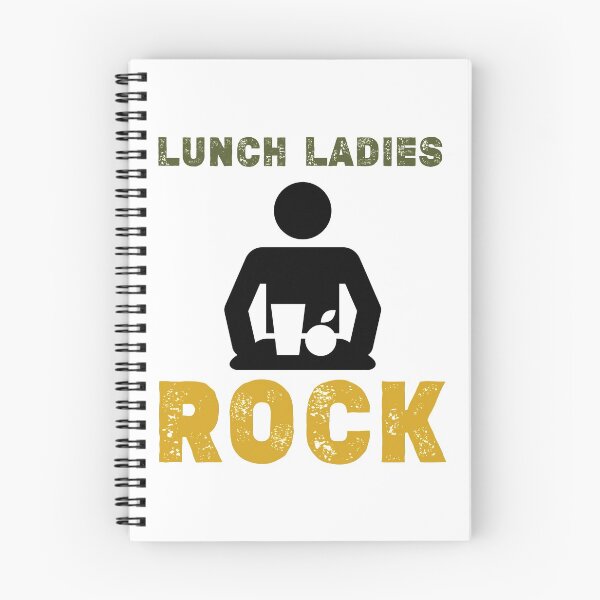 Item preview, Lunch Ladies Rock Cafeteria Worker, Present for Lunch Lady,Thank you Notes to cafeteria workers designed and sold by Essakhi12.