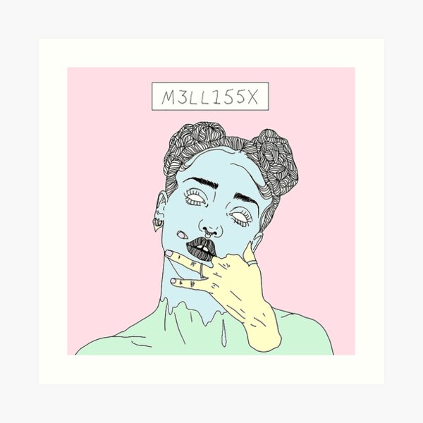 M3LL155X Art Print