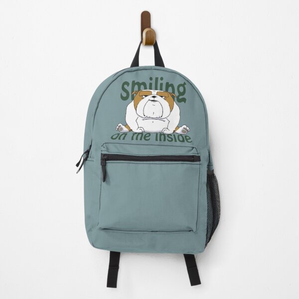 Item preview, Bulldog's smiling on the inside designed and sold by JuliaKerczaArt.
