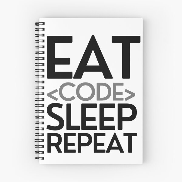 Item preview, Eat Code Sleep Repeat designed and sold by pintsandquarts.