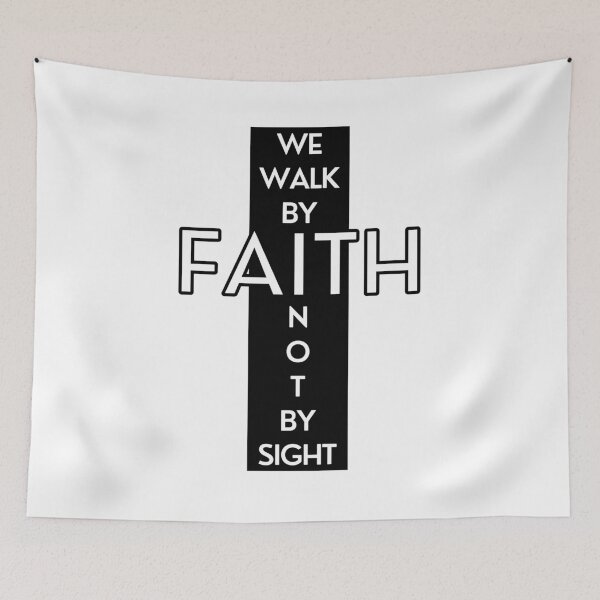 Item preview, We Walk By Faith And Not By Sight designed and sold by pintsandquarts.