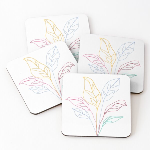 Item preview, Minimalistic botanical leaves 2 designed and sold by Akidence *.
