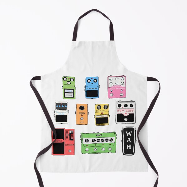 Item preview, GUITAR PEDALS Recording Studio Engineer Guitarist Gear Foot Effect Pedals Music Illustration Mug Sticker T-Shirt Etc... designed and sold by blueversion.