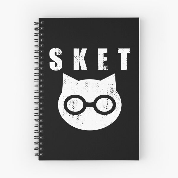 Item preview, SKET Dance - SKET Dan Symbol with Acronym (White) Distressed designed and sold by FergusDrawsArt.
