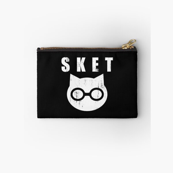 Item preview, SKET Dance - SKET Dan Symbol with Acronym (White) Distressed designed and sold by FergusDrawsArt.