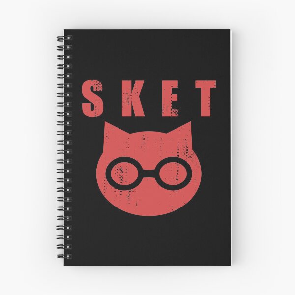 Item preview, SKET Dance - SKET Dan Symbol with Acronym (Red) Distressed designed and sold by FergusDrawsArt.
