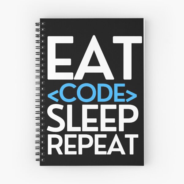 Item preview, Eat Code Sleep Repeat designed and sold by pintsandquarts.
