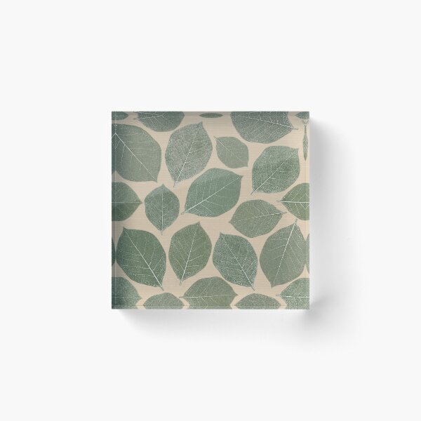 Item preview, magnolia leaves beige olive green designed and sold by Delinda Graphic Studio.