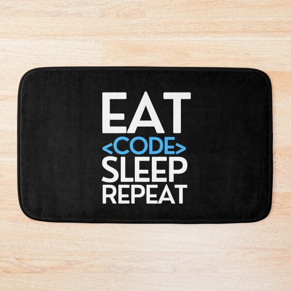 Item preview, Eat Code Sleep Repeat designed and sold by pintsandquarts.