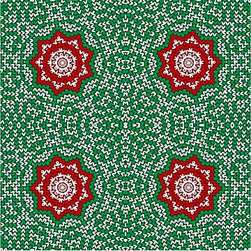 Artwork thumbnail, Pattern RGW Green by kyds