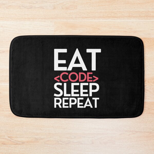 Item preview, Eat Code Sleep Repeat designed and sold by pintsandquarts.
