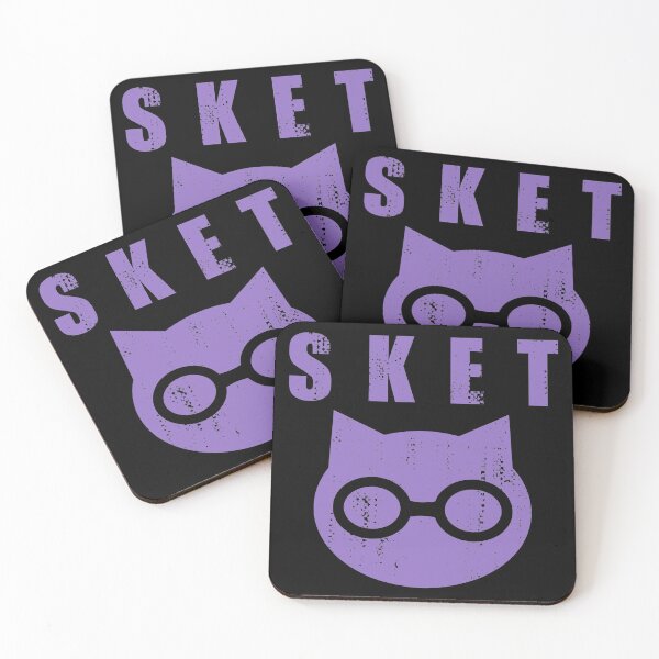 Item preview, SKET Dance - SKET Dan Symbol with Acronym (Purple) Distressed designed and sold by FergusDrawsArt.