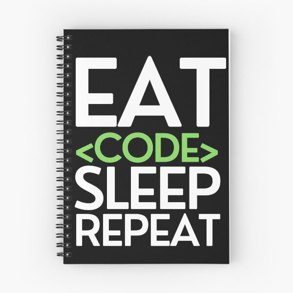 Item preview, Eat Code Sleep Repeat designed and sold by pintsandquarts.